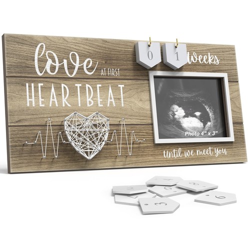 Baby sonogram frame with - baby,
